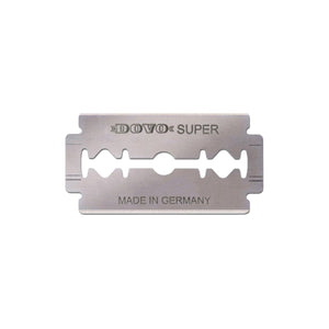 Double-edged Dovo Super Platinum razor blades, Made in Germany