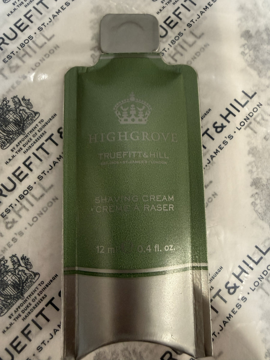 Highgrove Shaving Cream Sample