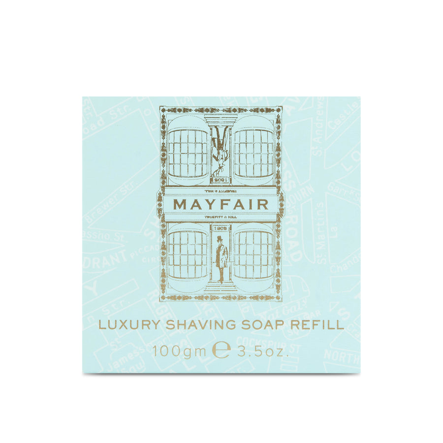 Mayfair Luxury Shaving Soap Refill for Wooden Bowl
