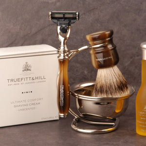 Wellington Collection - Shaving Brush & Razor Set