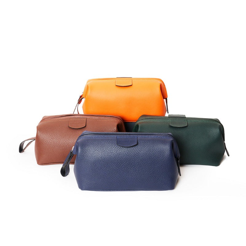 T&H Havana Nappa Wash Bag