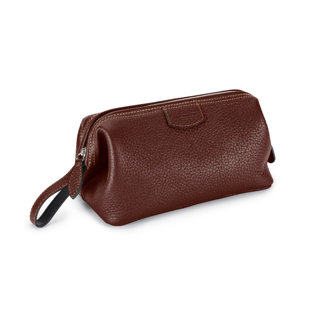 T&H Havana Nappa Wash Bag