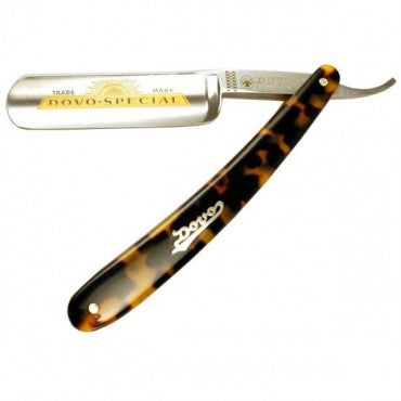 Dovo "Dovo Special" Straight Razor , Imitation Tortoiseshell Handle, 5/8" - Truefitt & Hill Canada