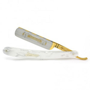 Dovo "Pearl" Straight Razor, Imitation Pearl Handle, 5/8" - Truefitt & Hill Canada