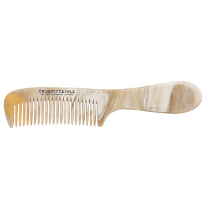 Truefitt & Hill Horn Comb with handle (7.5") - Truefitt & Hill Canada