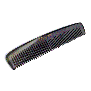 Truefitt & Hill Medium Double Tooth Horn Comb  (6")