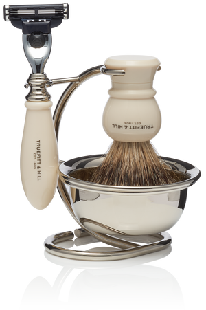 Regency Collection with Bowl - Shaving Brush & Razor Set