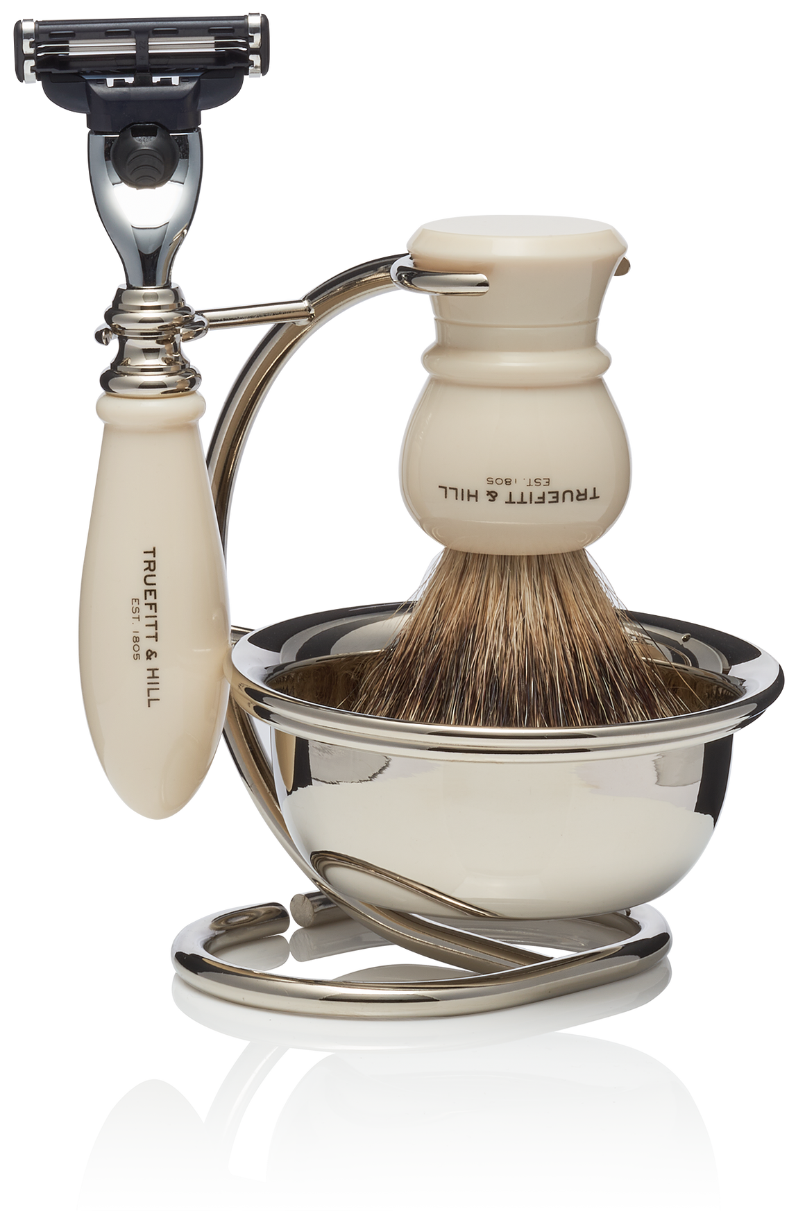 Regency Collection with Bowl - Shaving Brush & Razor Set - Truefitt & Hill Canada