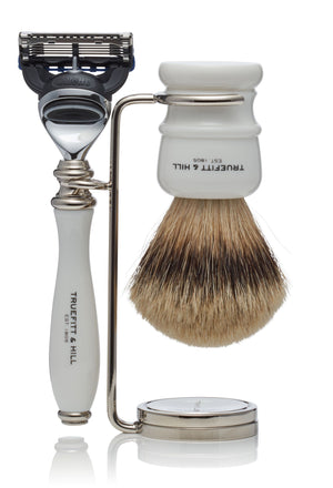 Wellington Collection - Shaving Brush & Razor Set