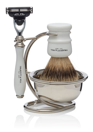 Wellington Collection with Bowl - Shaving Brush & Razor Set