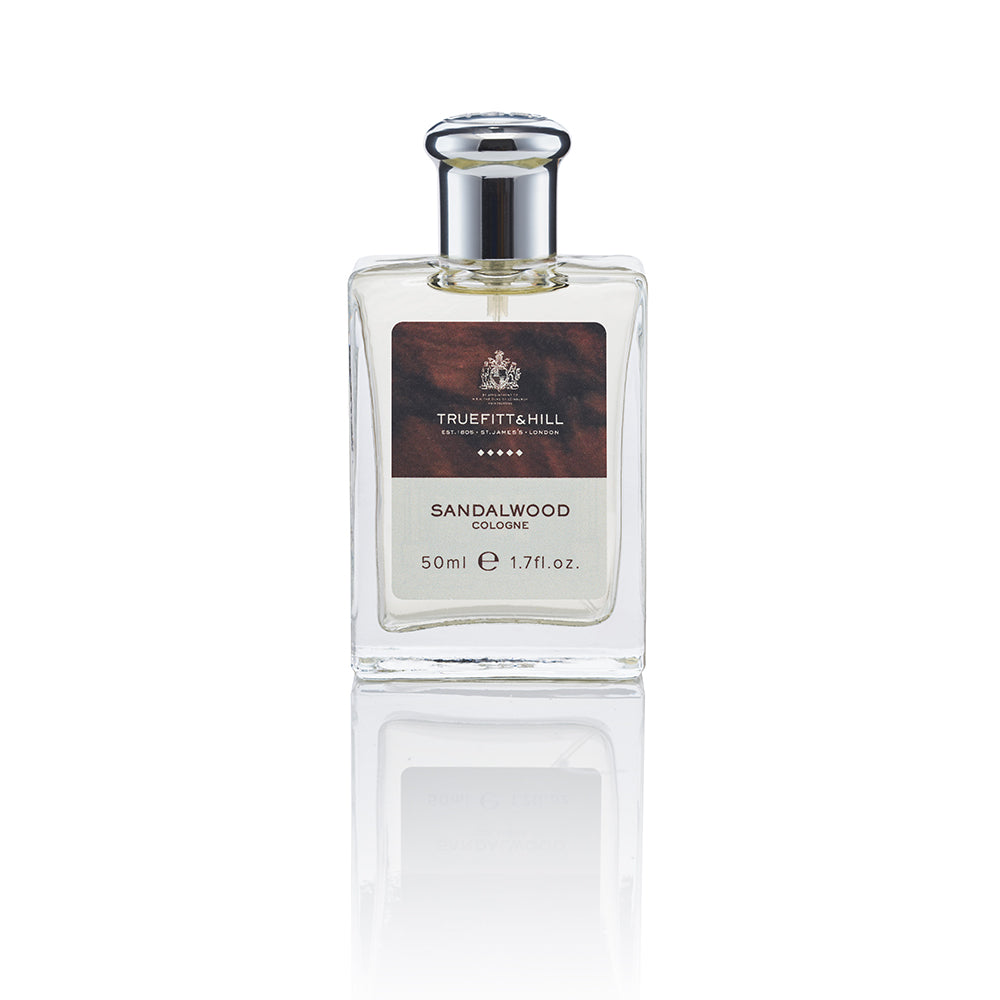 Travel Size Cologne 50ml: 1805, Sandalwood, Apsley or Mayfair Cologne - Truefitt & Hill Canada