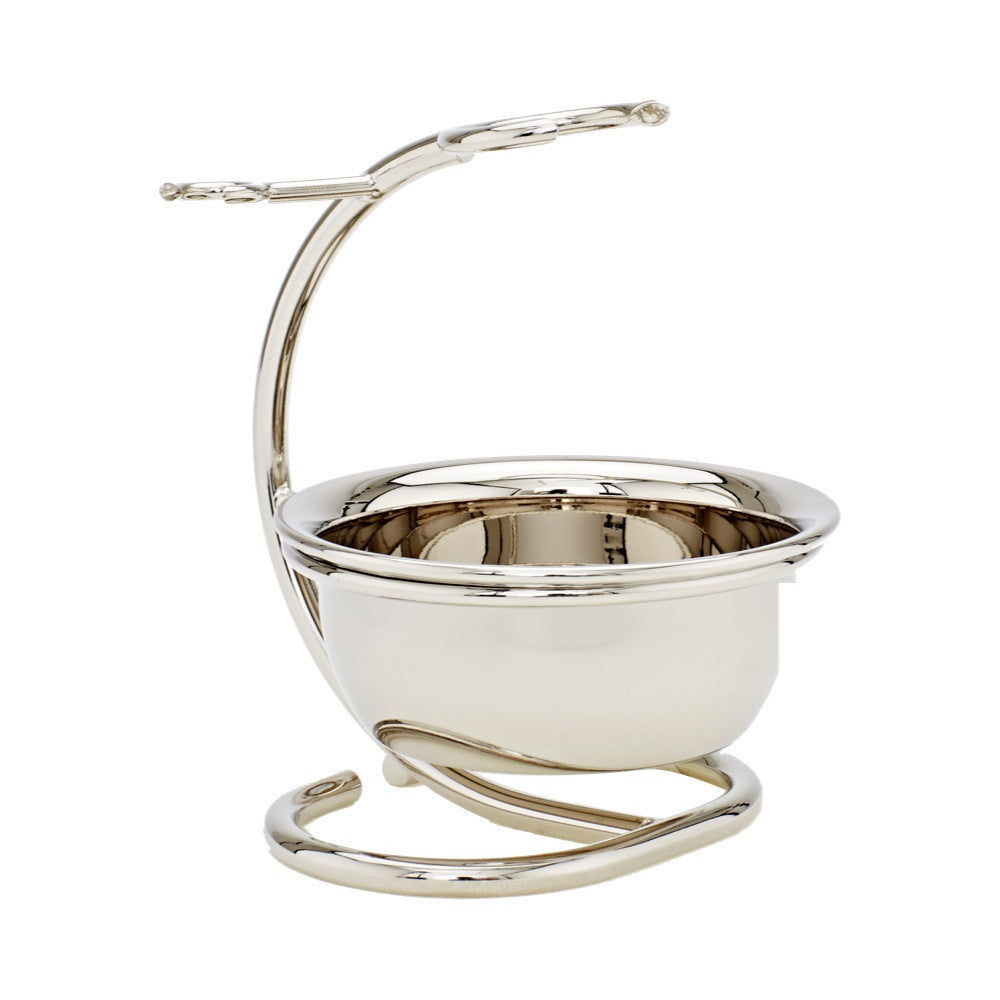 Chrome Shaving Stand with Bowl - Truefitt & Hill Canada