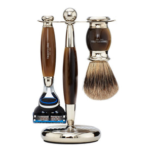 Edwardian Collection - Shaving Brush & Razor Set - Truefitt & Hill Canada