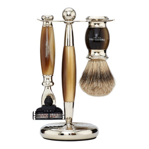 Edwardian Collection - Shaving Brush & Razor Set - Truefitt & Hill Canada