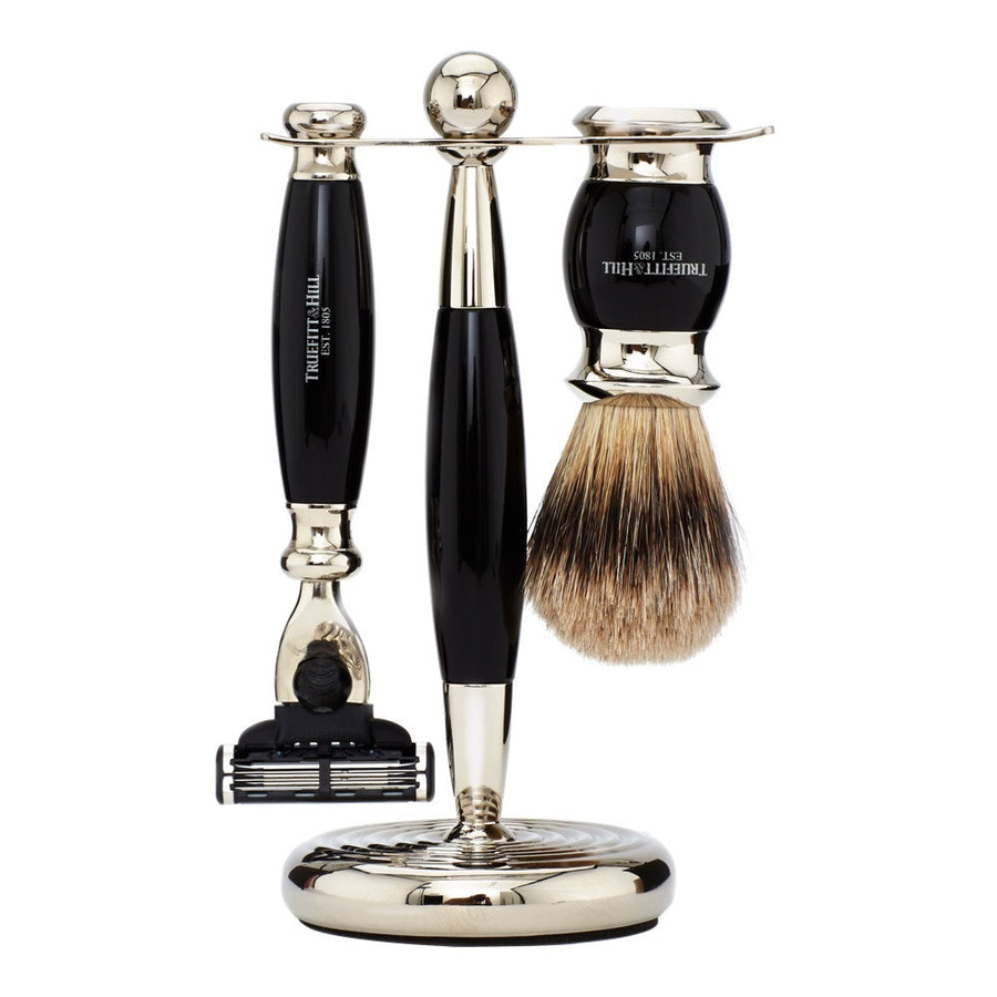 Edwardian Collection - Shaving Brush & Razor Set - Truefitt & Hill Canada