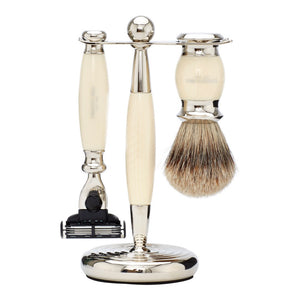 Edwardian Collection - Shaving Brush & Razor Set - Truefitt & Hill Canada