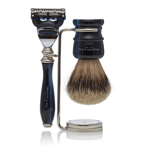 Wellington Collection - Shaving Brush & Razor Set